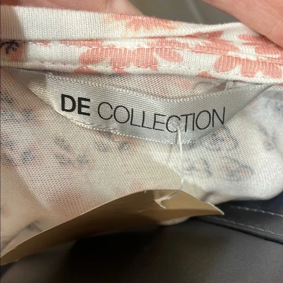 SD Collection Cream Relaxed Short Sleeve Tee - Picture 2 of 6